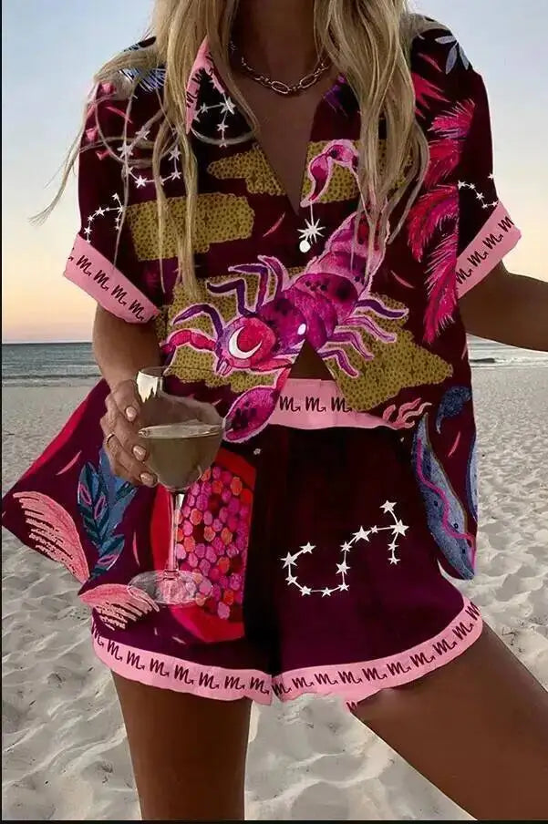 Conjunto Boho Estampado 05
