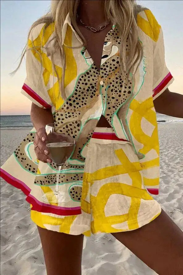 Conjunto Boho Estampado 30