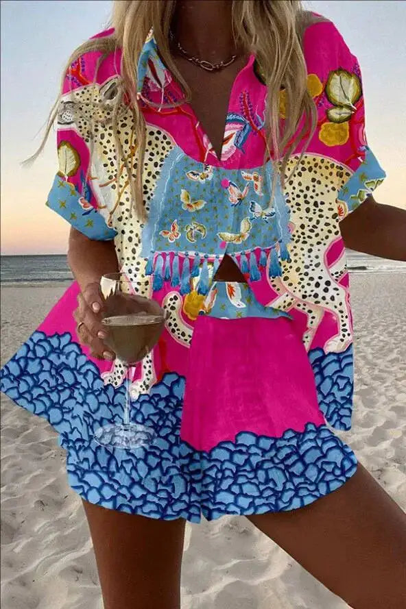 Conjunto Boho Estampado 18