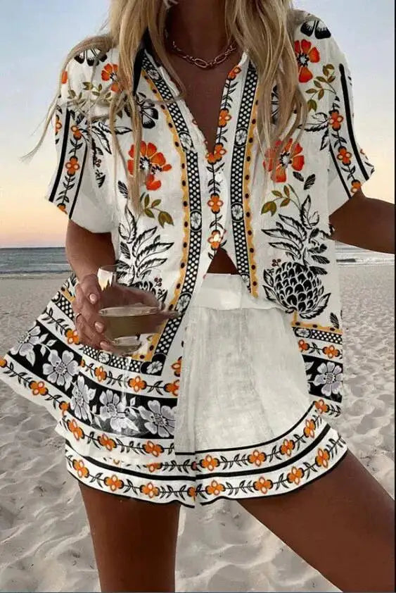 Conjunto Boho Estampado 07