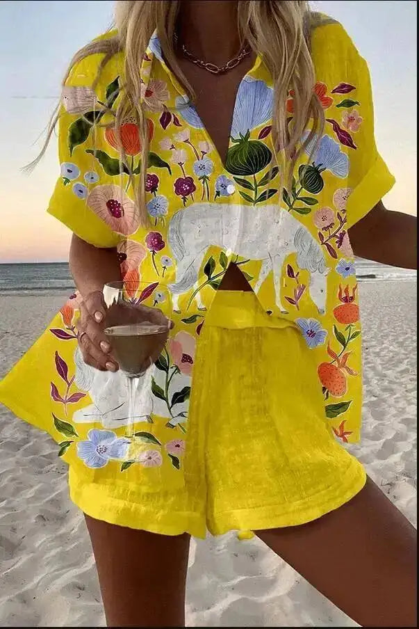 Conjunto Boho Estampado 26