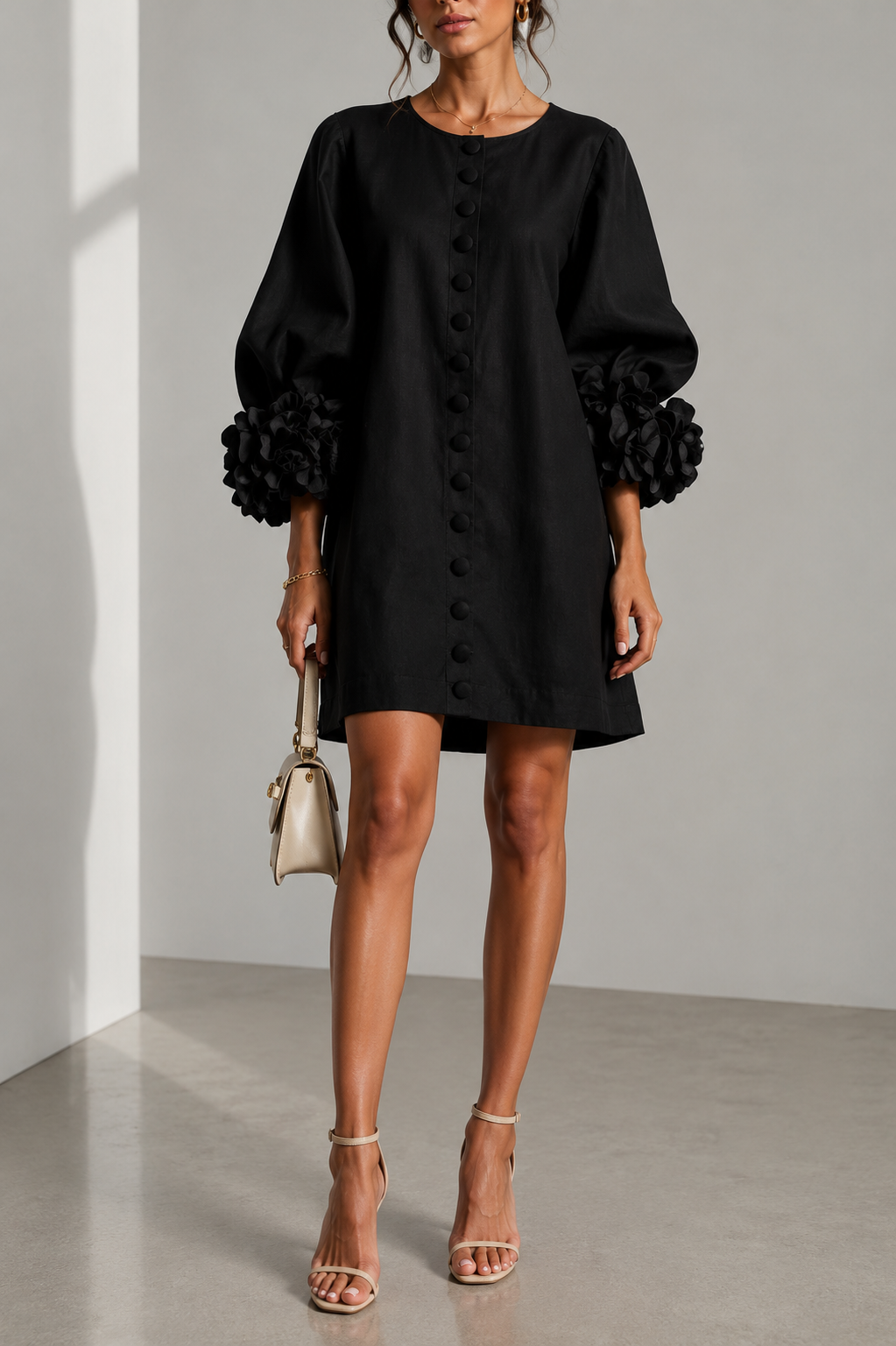 Vestido Mini - Negro