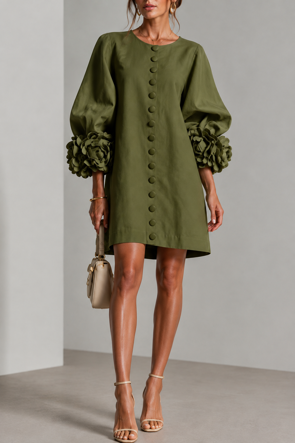 Vestido Mini - Verde