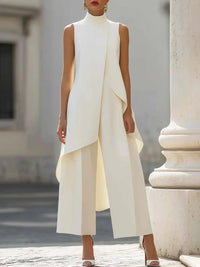 Conjunto túnica color Beige
