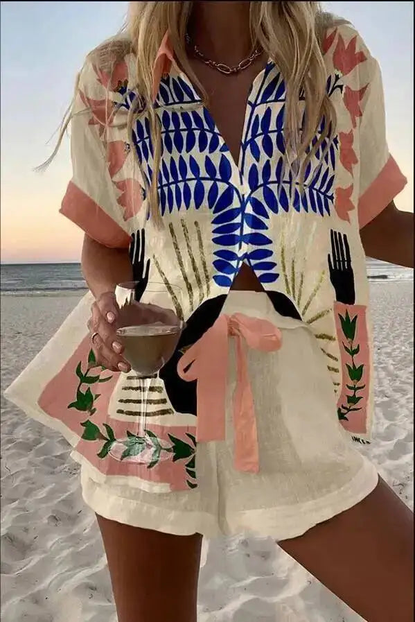 Conjunto Boho Estampado 02