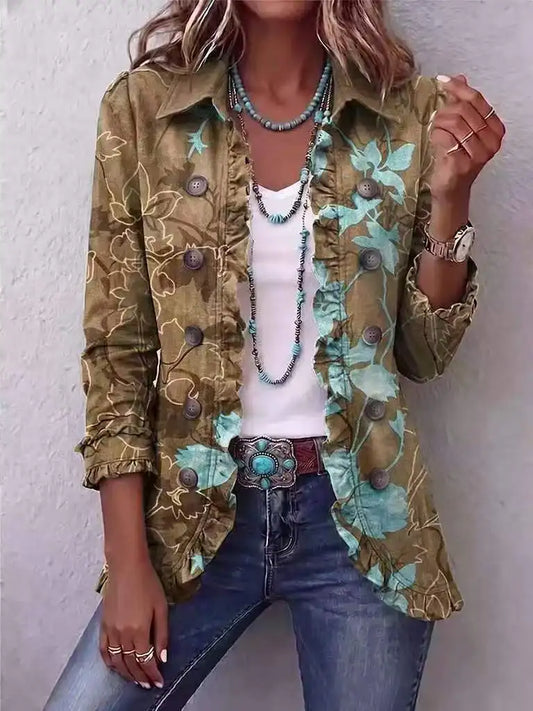 Chaqueta Leopardo Estampado 34