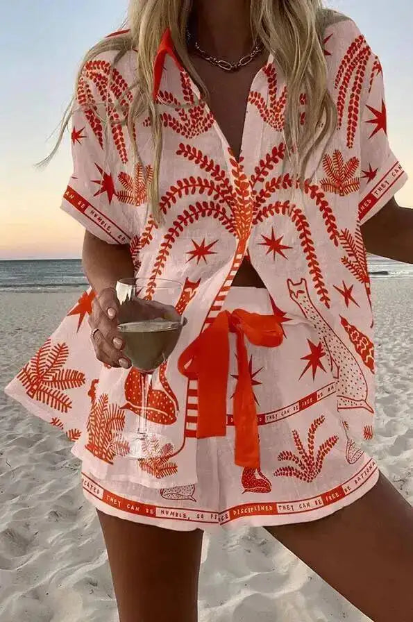 Conjunto Boho Estampado 16