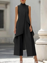 Conjunto túnica color Negro