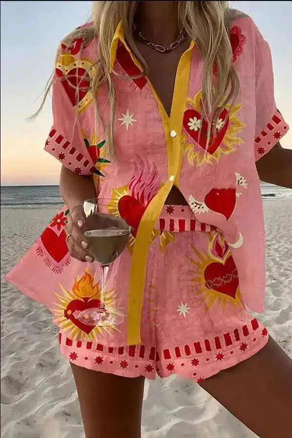 Conjunto Boho Estampado 17