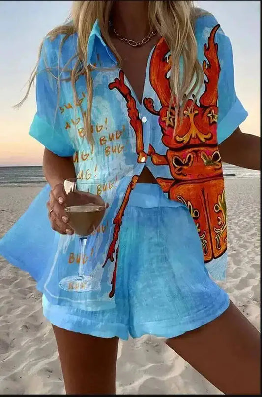 Conjunto Boho Estampado 14