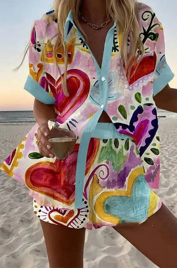 Conjunto Boho Estampado 03