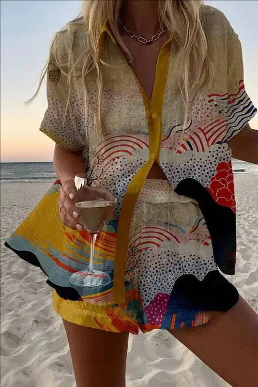 Conjunto Boho Estampado 09