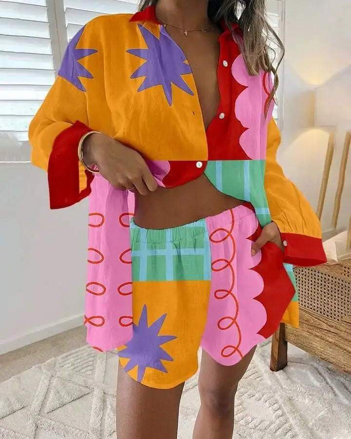 Conjunto Boho Estampado 22