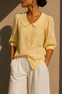 Camiseta Amarilla - vista delantera