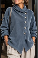 Chaqueta de Pana - Azul