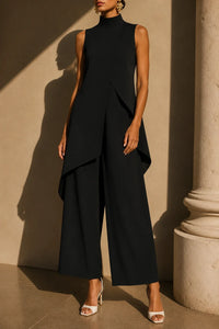 Conjunto Túnica y Pantalón Ancho - Negro