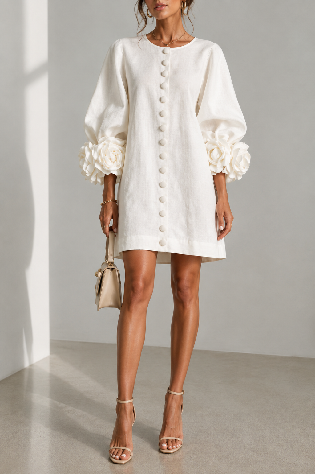 Vestido Mini - Blanco