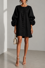 Vestido Mini - Negro